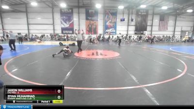 52 lbs Rd# 3 12:00pm Friday - Jaxon Williams, Cali Red vs Ziyan Muhammad, Ranger Wrestling Club