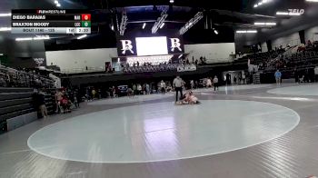 125 lbs Cons. Round 2 - Diego Barajas, Maryville University vs Braxton Moody, Labette Community College