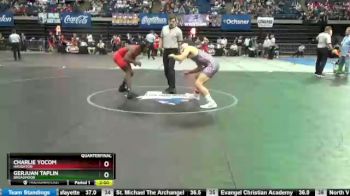 Quarterfinal - Gerjuan Taplin, Broadmoor vs Charlie Yocom, Haughton