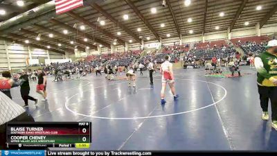 185 lbs Round 3 - Blaise Turner, Southern Idaho Wrestling Club vs Cooper Cheney, Upper Valley Aces Wresstling