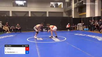 74 kg Prelims - Clayton Ulrey, Southeast Regional Training Center, Inc vs Brady Henderson, Iowa