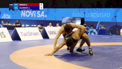 57 kg 1/2 Final - Aiandai Ondar, UWW vs Luke Lilledahl, United States
