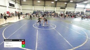 137 lbs Consi Of 8 #2 - Tiago Rael, SunKids vs Jackson Roorda, Grindhouse WC