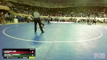 5A-113 lbs Cons. Round 1 - Michael Corbbrey, Thomas Edison vs Cameron Orr, Ardmore