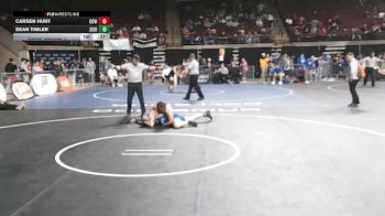 D 1 175 lbs Cons. Round 4 - Carsen Hunt, Covington vs Sean Timler, Jesuit