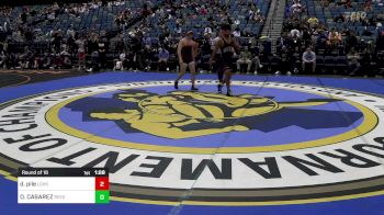 165 lbs Round Of 16 - Dylan Pile, Los Gatos vs OSCAR CASAREZ, Reed