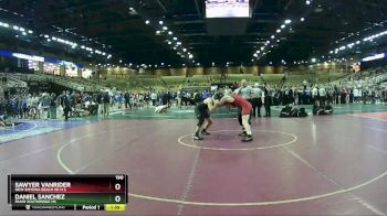 190 lbs Champ. Round 1 - Sawyer VanRider, New Smyrna Beach Sr H S vs Daniel Sanchez, Miami Southridge Hs