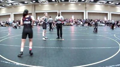 136 lbs Consi Of 8 #1 - Isabella Frias, A.w.a vs Millie Anderson, Stampede WC