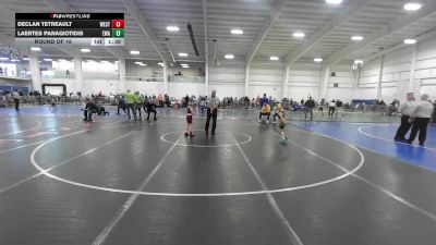 61 lbs Round Of 16 - Declan Tetreault, Westford vs Laertes Panagiotidis, Empire Wrestling Academy