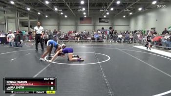 136 lbs Cons. Round 3 - Laura Smith, Oakley vs Reniya Marion, Leavenworth Takedown Club