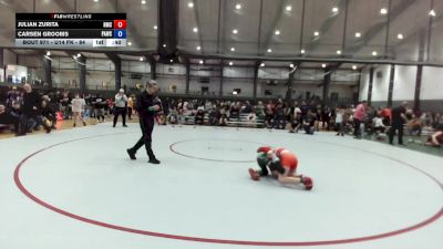 U14 FK - 84 lbs 3rd Place Match - Julian Zurita, Hillsboro Mat Club vs Carsen Grooms, Port Angeles Wrestling Club