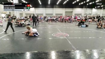 118 lbs Round 4 (10 Team) - Madelyn Ross, Team Palmetto vs Jayden Altman, NC Girls Wrestling Club