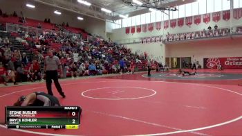 144 lbs Round 3 - Bryce Kohler, Graham vs Stone Busler, Cincinnatti Moeller