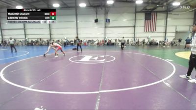 105 lbs Round 3 (12:30pm Saturday) - Zaeden Young, Terps Xpress vs Maximo Deleon, Maryland Gold