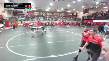 190 lbs Champ. Round 2 - Elijah Dilworth, Soda Springs vs Matt Grunig, Mountain View High School