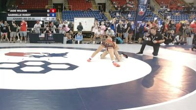 105 lbs Champ. Rd Of 32 - Jade Wilson, Kansas vs Gabrielle Ruedy, New Jersey