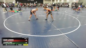 120 lbs Cons. Round 4 - Gavin Landers, Immortal Athletics WC vs Cooper Hinz, Big Game Wrestling Club