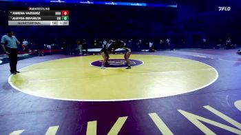 130 lbs Quarterfinal - Aleyda Revuelta, Livingston vs Ximena Vazquez, Del Oro