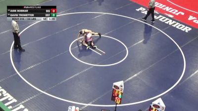 132 lbs Round Of 32 - Jude Bobnar, Ridgway vs Gavin Trometter, Southern Columbia