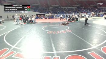 6A Boys 113 lbs Champ. Round 1 - Shae Morrison, Ida B. Wells Boys vs David Weismann Castaneda, Forest Grove Boys