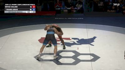 190 lbs 1st Place Match - Bryce Collins, Pennsylvania vs Duane Leslie, Washington
