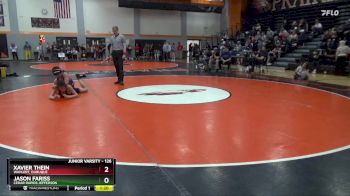 126 lbs Cons. Round 2 - Jason Fariss, Cedar Rapids Jefferson vs Xavier Thein, Wahlert, Dubuque