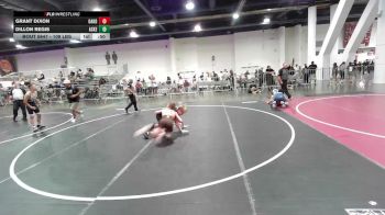 109 lbs Consi Of 4 - Grant Dixon, Oakdale WC vs Dillon Regis, Askeo International Mat Club