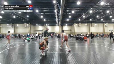 138 lbs Consi Of 8 #2 - Deaven Montañez, Youth Impact Center Wrestling Club vs Seth Jones, Lake Gibson