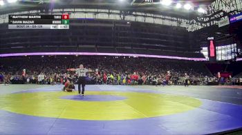 D3-126 lbs Champ. Round 1 - Matthew Martin, Tawas vs Davin Mazar, Mt Morris