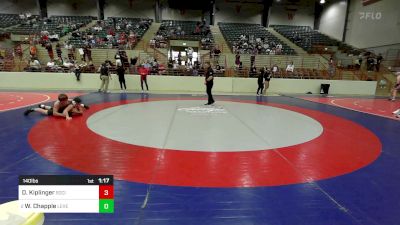 140 lbs Final - Dawson Kiplinger, Social Circle USA Takedown vs William Chapple, Level Up Wrestling Center