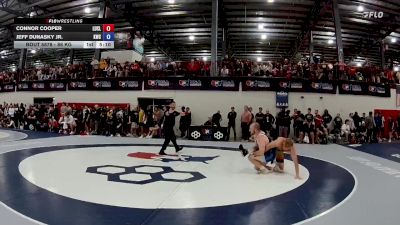 86 kg Cons. Round 2 - Connor Cooper, Life U Club Lucha Wrestling vs Jeff Dunasky Jr., Knights Wrestling Club