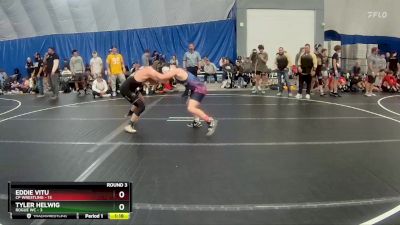 126 lbs Round 3 (8 Team) - Eddie Vitu, CP Wrestling vs Tyler Helwig, Rogue WC