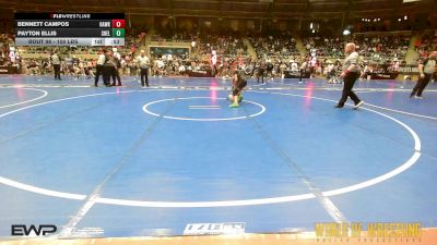 100 lbs Consi Of 16 #2 - Bennett Campos, Hawkeye Wrestling Academy vs Payton Ellis, Shelton Wrestling Academy