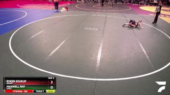 80 lbs Cons. Round 2 - Maxwell Ray, F/MCC vs Ryker Soukup, Orono
