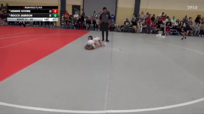 45 lbs Cons. Round 3 - Henrik Stowe, Elk River vs Rocco Jamison, DC Elite