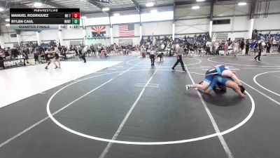 215 lbs Quarterfinal - Manuel Rodriguez, No Team vs Rylen Caul, Nvrtc