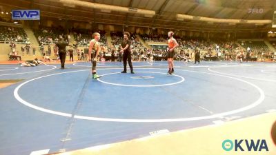 110 lbs Quarterfinal - Nash Denison, Cowboy Wrestling Club vs Clinton Stout Jr., Keystone Wrestling Club