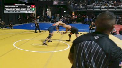 6A 165 lbs Champ. Round 1 - Pedro Ibarra, Coppell vs Breyden Jefferies-Arndt, Bridgeland