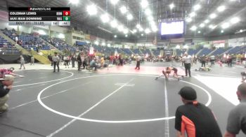 78 lbs Consi Of 8 #2 - Coleman Lewis, Bennett WC vs Jaxi Jean Downing, Valley Bad Boys