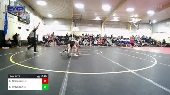 130 lbs Consi Of 4 - Annabel Beeman, Platte County vs Audree Robinson, Sand Springs HS