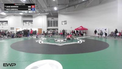 165 kg Quarterfinal - John Morrow, Young Guns Nashville Wrestling vs Nile Lundvall, Sebolt Wrestling Academy