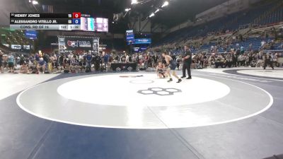 132 lbs Cons. Rd Of 16 - Henry Jones, Virginia vs Alessandro Vitello Jr., Georgia