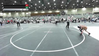 73 lbs 2nd Place - Hunter Cruz, Stockton Combat Wrestling vs Leo Garcia, Cougar Youth Wrestling
