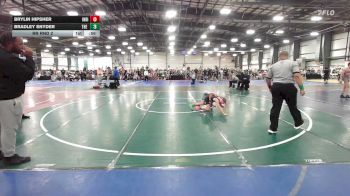 80 lbs Rr Rnd 2 - Brylin Hipsher, Indiana Outlaws Silver - MS vs Bradley Snyder, The Shop 814 JH - MS
