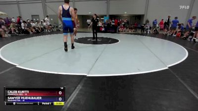 215 lbs Quarterfinals (8 Team) - Caleb Kurtti, Minnesota Red vs Sawyer Muehlbauer, Washington