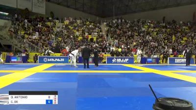OMAR ANTONIO LIMA SALUM JUNIOR vs CLEBER DE SOUSA FERNANDES 2019 World Jiu-Jitsu IBJJF Championship