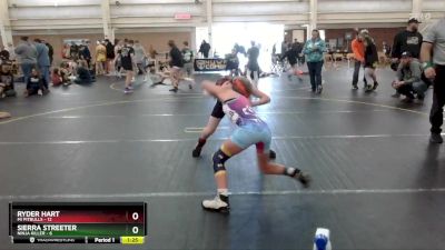 85 lbs Round 4 (6 Team) - Ryder Hart, Mi Pitbulls vs Sierra Streeter, Ninja Killer