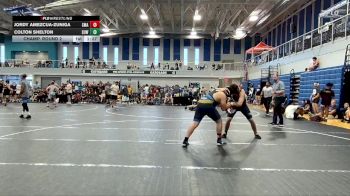 215 lbs Champ. Round 2 - Colton Shelton, Suwannee vs Jordy Amezcua-zuniga, Sarasota Military Academy