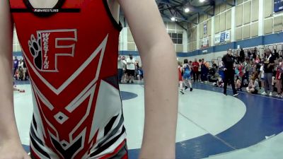 10U Boys FS - 67-71 Quarters - Owen Woods, Franklin Wrestling Club vs Jackson Carter, Avon Wrestling Club