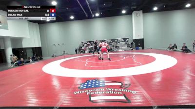 165 lbs Tucker Roybal, Utah vs Dylan Pile, California Blue